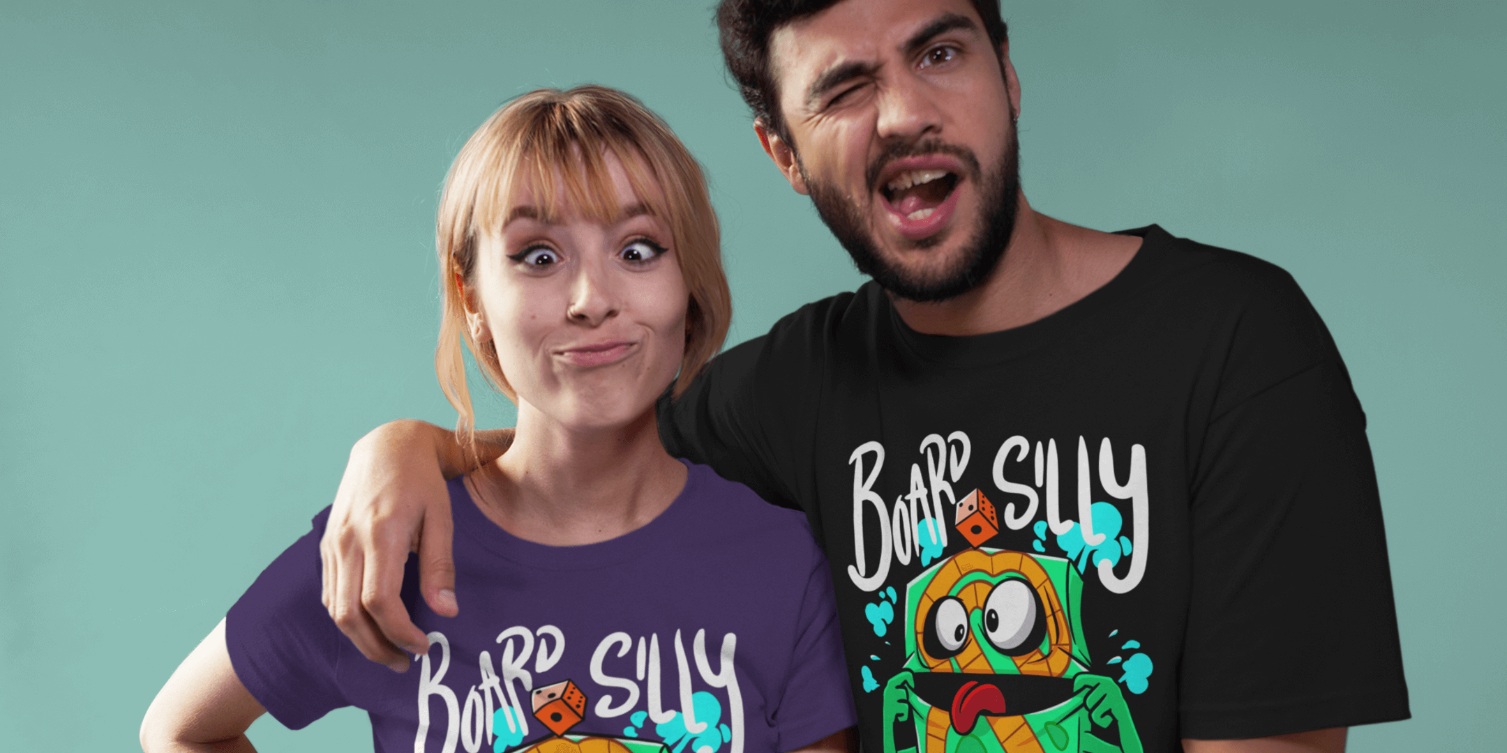 Couple Board Silly - Dying of Boardom - Home Page banner