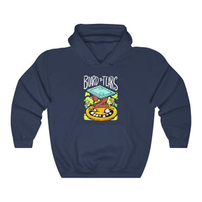 Board To Tears Navy Hoodie - Dying of Boardom