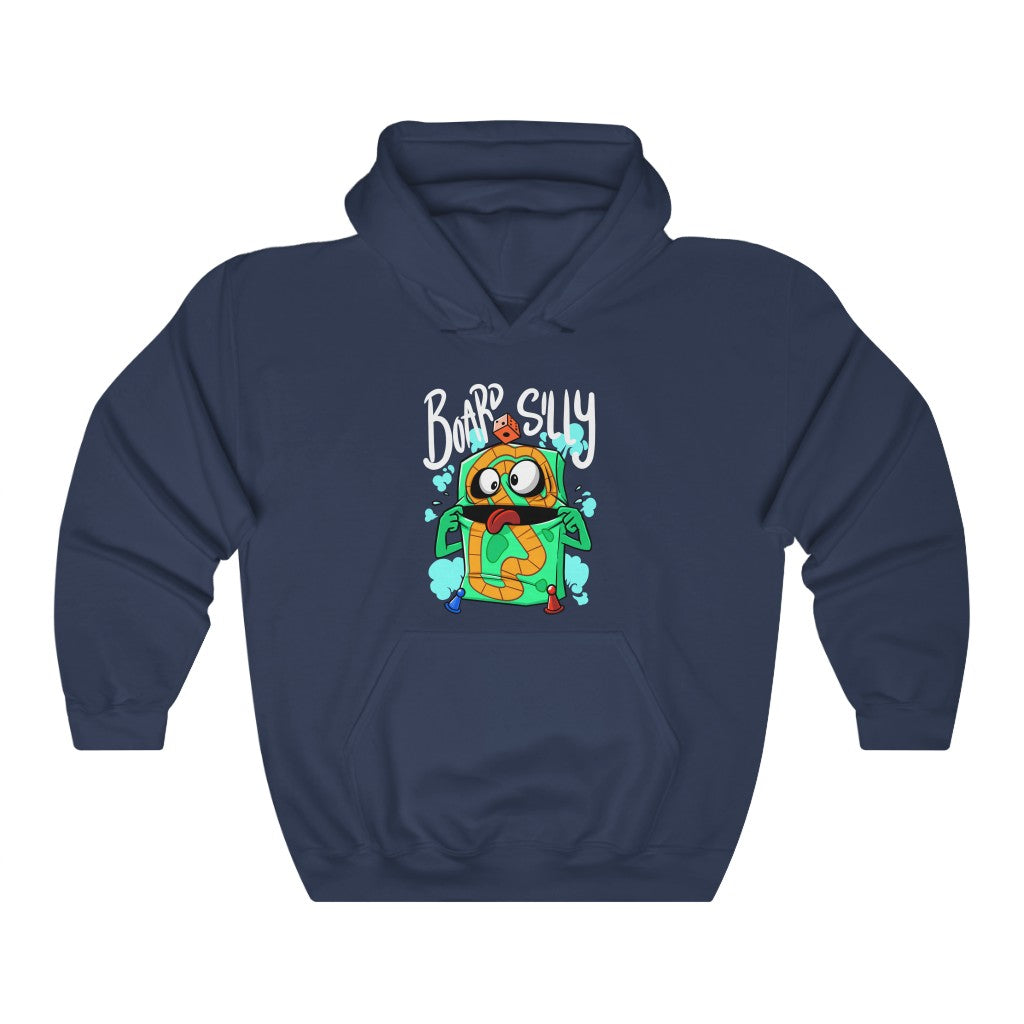 Board Silly Navy Hoodie - Dying of Boardom - Navy Hoodie