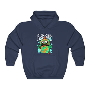 Board Silly Navy Hoodie - Dying of Boardom - Navy Hoodie